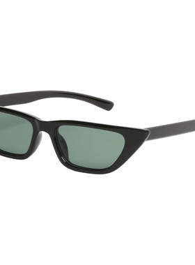 VINTAGETASTE 尖角梯形彩色镜片防紫外线uv400墨镜ins风太阳眼镜