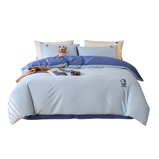 TeenieWeenie可爱小熊纯棉被套单件全棉150x200cm儿童被罩四件套