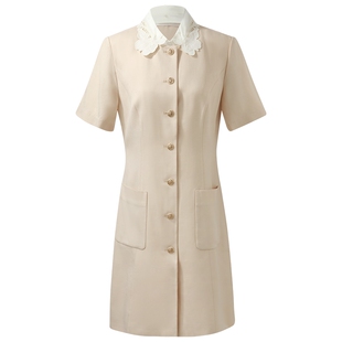 直降5折|歌莉娅醋酸连衣裙女夏装通勤正式场合气质裙子