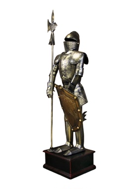 欧式仿古风酒吧武士模型摆件