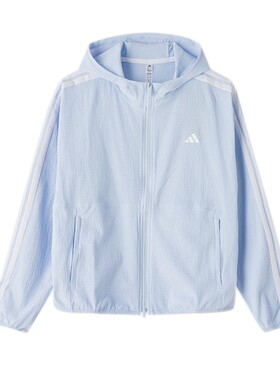 幸运叶子丨阿迪达斯薄款外套直筒长裤女款衣服立领夹克运动服套装