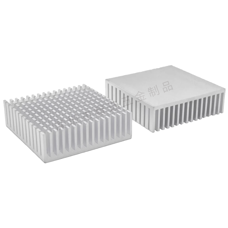 铝型材散热片 50*50*15MM 电子电源路由PCB板 IC 芯片显存散热器