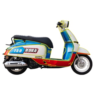 适用于25款春风150aura膜贴纸TPU透明尾灯大灯贴膜摩托车改装件