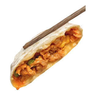 妈妈是超人奥尔良鸡肉馅饼儿童早餐速食半成品手抓饼懒人美食
