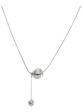 有求必应锁骨链时尚圆球蛇骨链