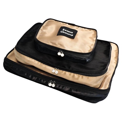 【正品】澳洲品牌EvanaCheung 香槟金色浪漫旅行套装【芭比芭比】