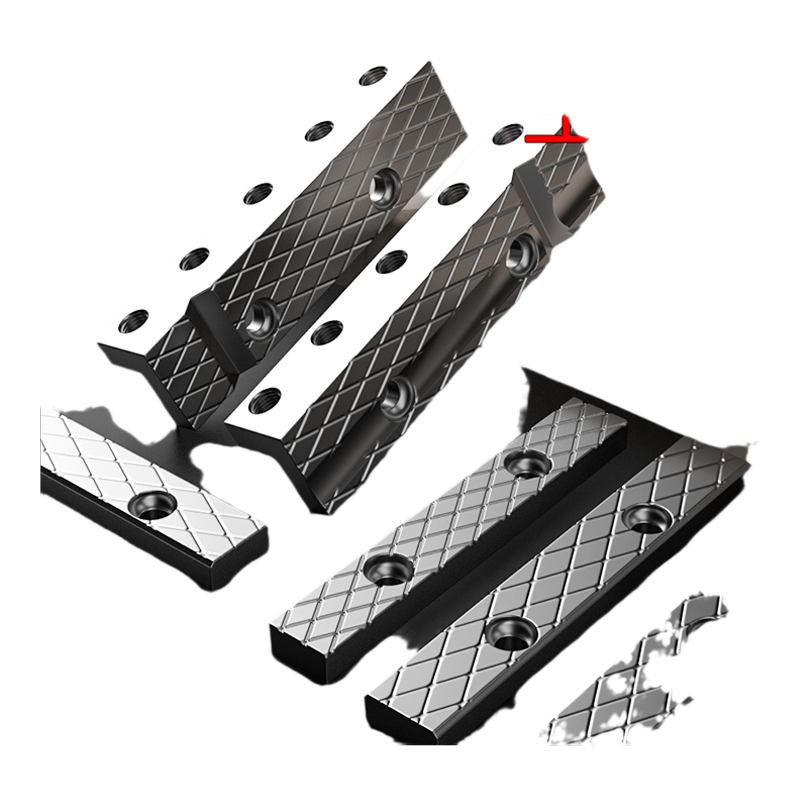 台虎钳钳口配件软钳口板虎钳台小台钳口牙配件夹具文玩核桃固定器