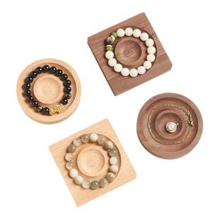 定制串珠盘手围圆盘手串展示收纳手镯文玩珠宝设计饰品拍摄道具