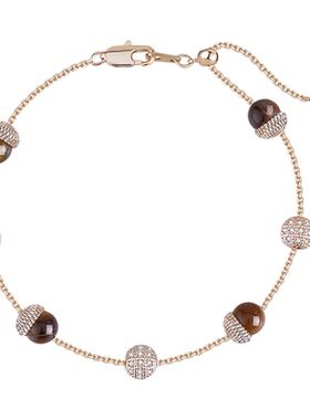 阿吉豆手链水晶手链气泡水晶手饰