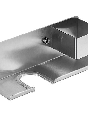304不锈钢免打孔吹风机置物架