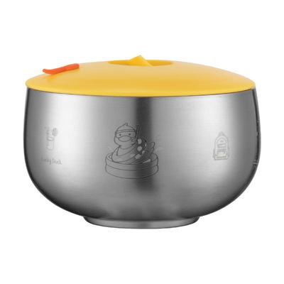 onlycook可爱儿童碗316不锈钢碗