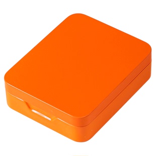 迷你小巧茶叶收纳盒密封马口铁盒防潮翻盖盒随身便携零食糖果盒子