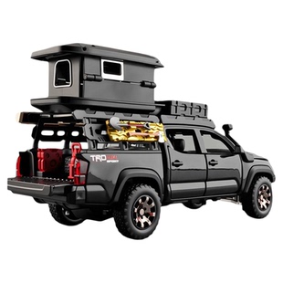 丰田塔库玛皮卡车玩具男孩汽车模型合金仿真越野车模型儿童玩具车