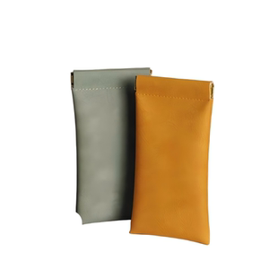 弹片眼镜袋墨镜收纳包抗压便携式女太阳镜收纳盒自动闭合眼睛女士