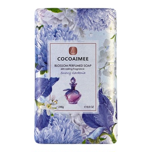 COCOAIMEE可可艾米248g繁花绽放香水皂沐浴皂家庭装香皂持久留香