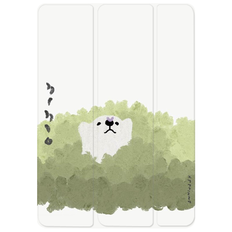 2024新款ipad10保護(hù)套air5帶筆槽pro11寸360度air6旋轉(zhuǎn)款8亞克力4日系10.2三折9適用蘋果mini6第十代3平板殼