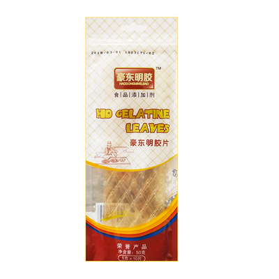 豪东可食用凝胶烘焙材料吉利丁片