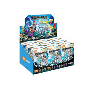 布鲁可积木人英雄无限星光版第九弹9代赵云男孩玩具盲盒唐三藏