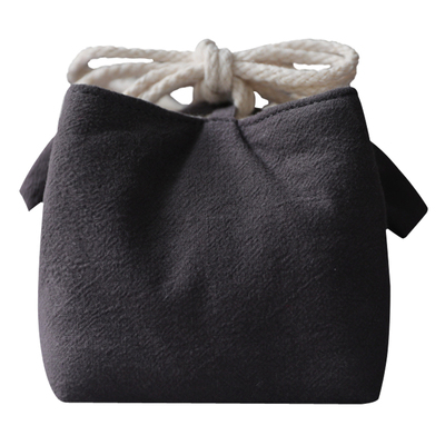 纯色加厚旅行包小号茶叶罐