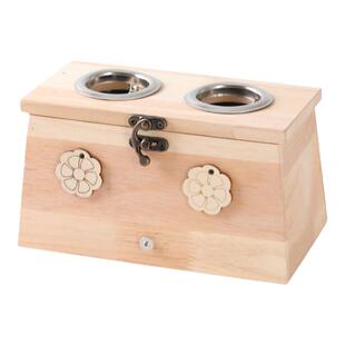 大号单孔木制艾灸盒子粗艾条随身灸艾灸罐3cm4厘米雷火灸艾灸器具