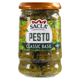 SACLA PEST意大利萨克拉野芝麻菜经典罗勒派斯托意粉酱意大利面酱