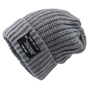 帽子男女秋冬季毛线帽男女款保暖百搭冷帽宽松大头围显脸小针织帽