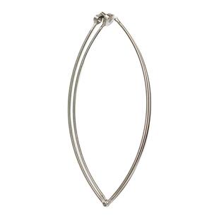 海钓矶玉矶钓抄网头抄网框 折叠不锈钢网圈 钓鱼配件不配网兜包邮