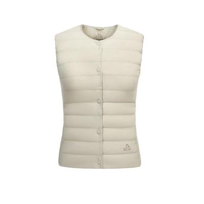 伯希和户外轻薄排骨羽绒马甲女