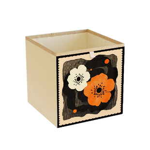 方格布艺收纳箱大容量卡莱克格子柜抽屉整理盒家用折叠收纳筐定制