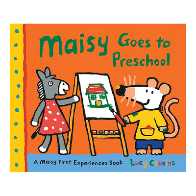 【预售】Maisy系列Goes to Preschool小鼠波波上幼儿园 英文儿童绘本适合3-6岁原版进口图书书籍