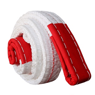 5层加厚吊装带起重吊带白色扁平吊绳2/3/8/10吨工业国标吊车吊带