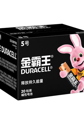 金霸王碱性5号20粒儿童玩具车