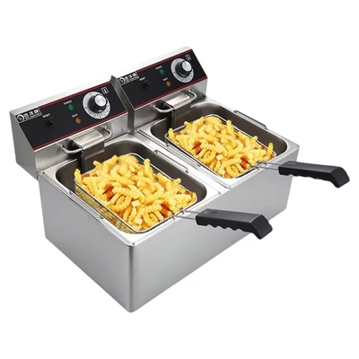 倍洋牌电炸炉头好质量温控炸薯条电炸锅起酥油炸机炸鸡油炸锅商用