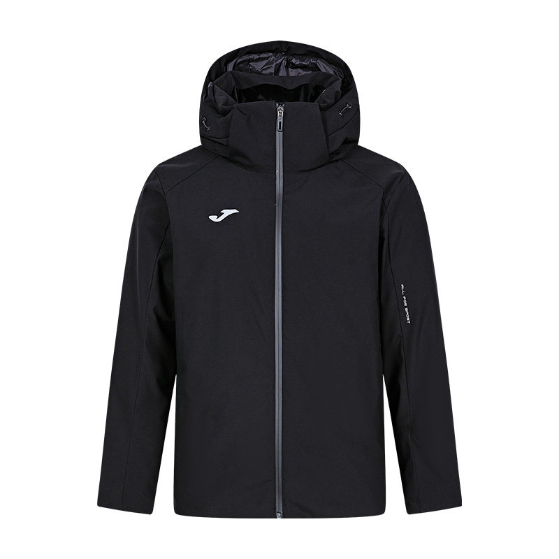 Joma秋冬新款短款羽绒服三层保温连帽立领防风保暖宽松运动外套