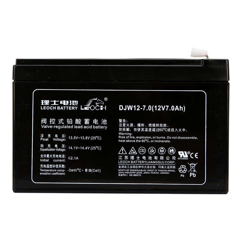 三菱/通力电梯松闸平层通用电池12v9ah电池理士DJW12-7.0 蓄电池