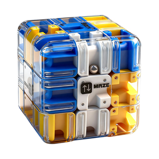 3D滚珠迷宫魔方走珠立体解压儿童益智玩具智力开发思维训练竞技阶