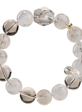 【喜金补金】五行聚能环水晶手串