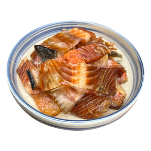 三文鱼骨海鲜干货下酒小菜酒店冷菜冷盘香煎煮汤烧烤新晒三文鱼排