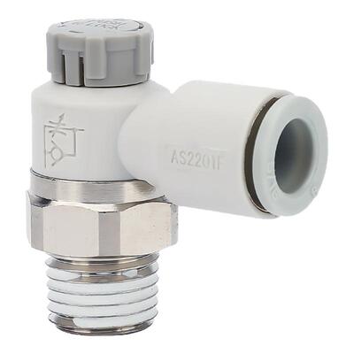 SMC官方正品AS1201F~1311F速度控制阀进气排气节流阀气管接头调速