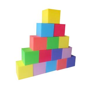 幼儿园泡沫积木方砖淘气堡建构区海绵砖块儿童砖头玩具泡沫积木块