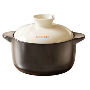 荣事达砂锅煲家用耐高温干烧不裂燃气煲仔饭陶瓷煲炖锅汤煲小砂锅