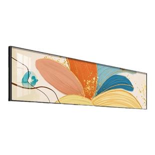 北欧风格装饰画抽象床头植物花卉轻奢卧室挂画小清新简约客厅壁画