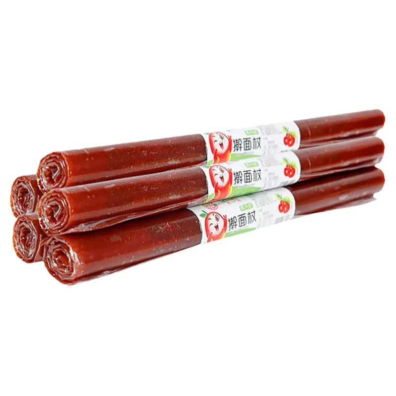 长达果丹皮擀面杖600g大片河北特产传统工艺儿时记忆山楂制零食