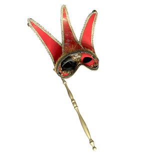 威尼斯手持面具半脸男古风抖音个性中国风成人假面舞会公主面具女