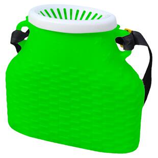 户外塑料鱼篓子加厚塑胶装鱼篓抓黄鳝泥鳅鱼桶路流摸鱼虾背篓小篓