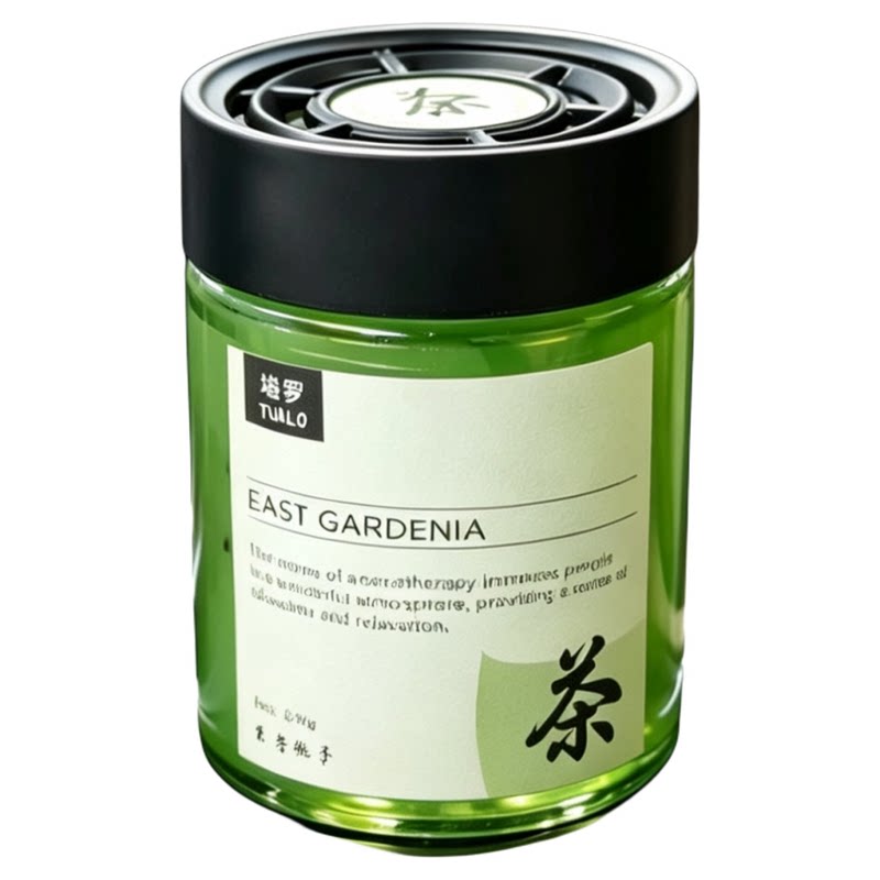 车载固体香膏植物香薰茶香持久