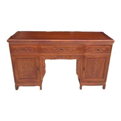 红木财神台菠萝格木供桌