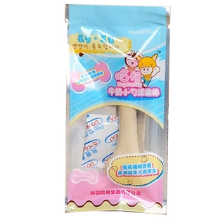 DT宠物 哈格牛奶小勺洁齿骨起司棒磨牙棒咬胶狗狗奶酪粒拌粮零食