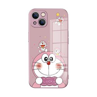 iphone17哆啦a梦情侣手机壳16/15苹果14promax任意机型13卡通12叮当猫11蓝胖子mini可爱适用xs新款xr玻璃plus
