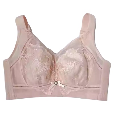 普岚度软钢圈超薄款大胸显小内衣